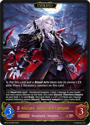 Aluzard, Timeworn Vampire (Evolved) (BP13-072EN)