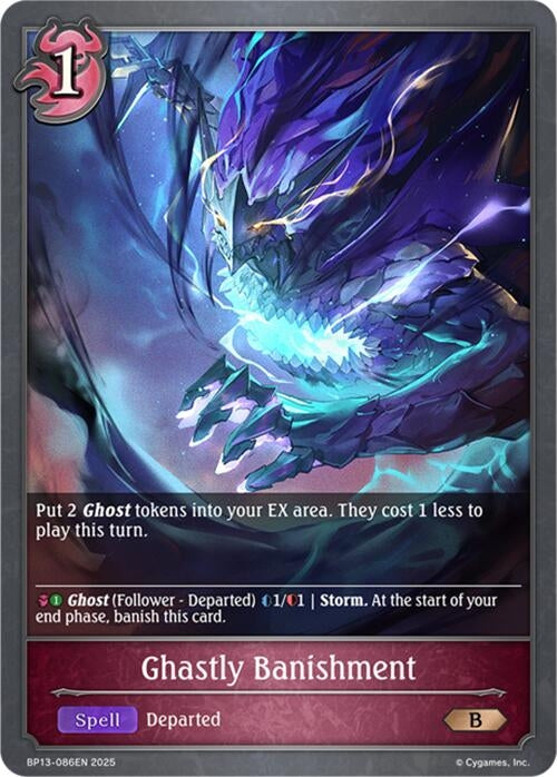 Image for Ghastly Banishment (BP13-086EN) - Shadowverse: Evolve