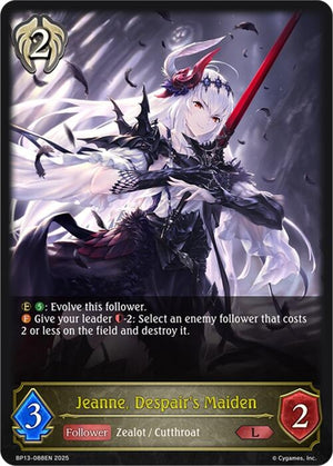 Jeanne, Despair's Maiden (BP13-088EN)