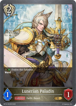 Lunerian Paladin (BP13-091EN)
