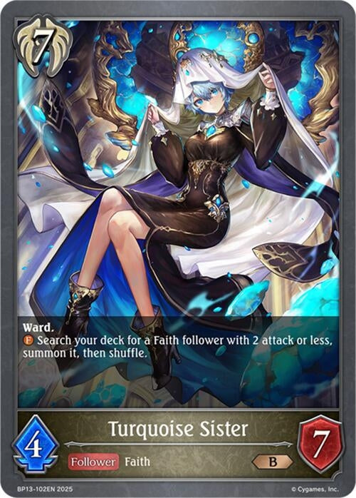 Image for Turquoise Sister (BP13-102EN) - Shadowverse: Evolve