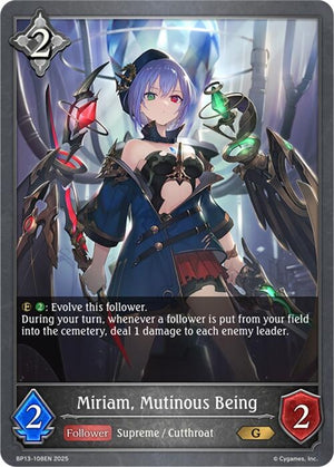 Miriam, Mutinous Being (BP13-108EN)