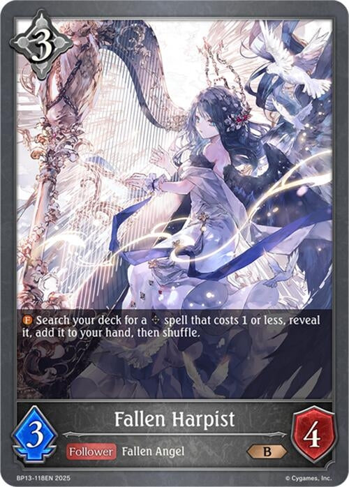 Image for Fallen Harpist (BP13-118EN) - Shadowverse: Evolve