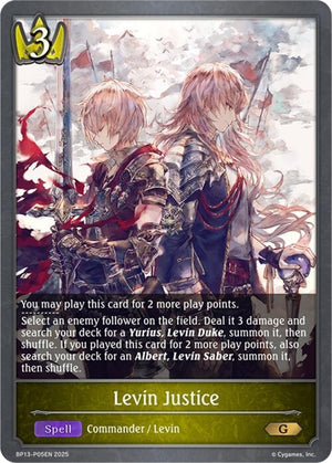 Levin Justice - P05 (Foil) (BP13-P05EN)