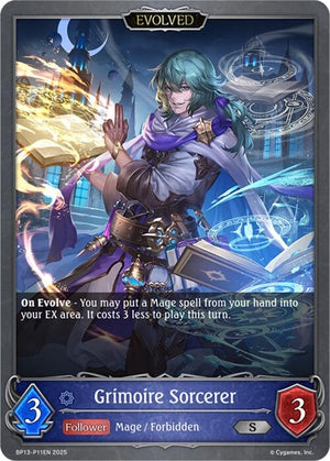 Grimoire Sorcerer (Evolved) - P11 (Foil) (BP13-P11EN)