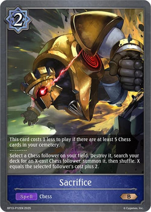 Sacrifice - P12 (Foil) (BP13-P12EN)