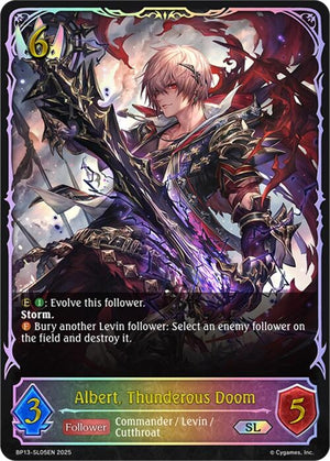 Albert, Thunderous Doom (SL) (BP13-SL05EN)