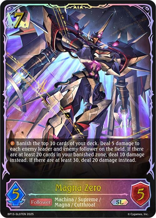 Image for Magna Zero (SL) (BP13-SL07EN) - Shadowverse: Evolve