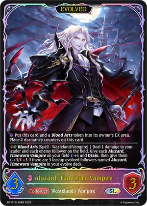 Aluzard, Timeworn Vampire (Evolved) (SL) (BP13-SL16EN)