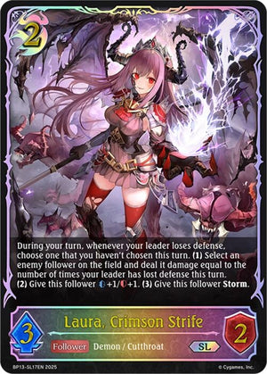 Laura, Crimson Strife (SL) (BP13-SL17EN)