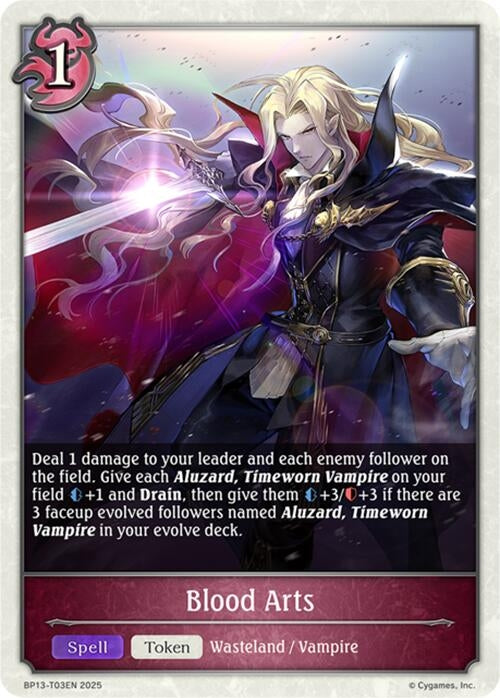 Image for Blood Arts (BP13-T03EN) - Shadowverse: Evolve