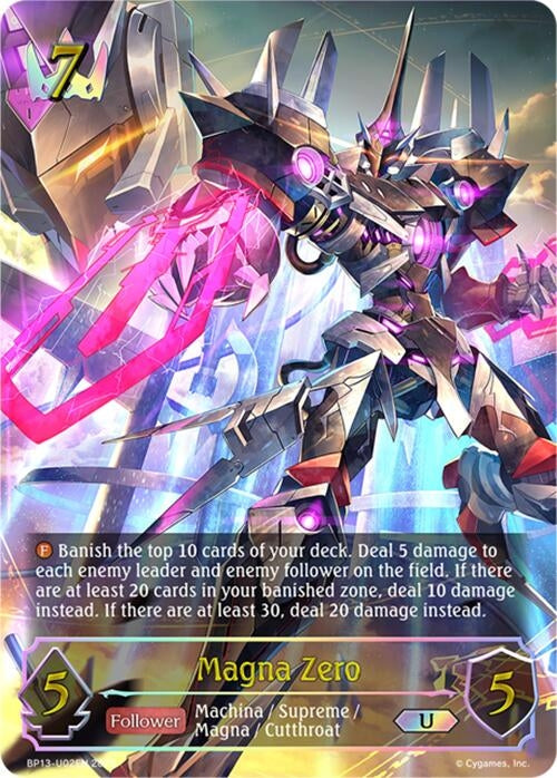Image for Magna Zero (U) (BP13-U02EN) - Shadowverse: Evolve