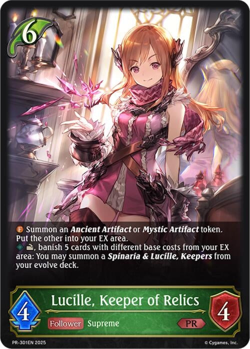 Image for Lucille, Keeper of Relics - PR-301 (PR-301EN) - Shadowverse: Evolve