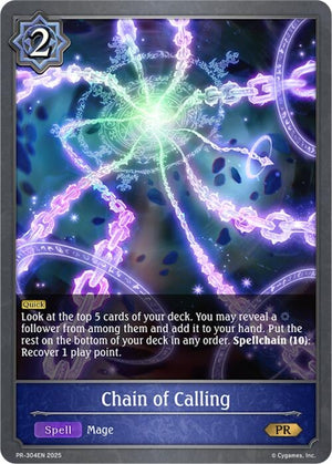 Chain of Calling - PR-304 (PR-304EN)