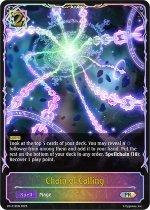 Chain of Calling - PR-312 (PR-312EN)