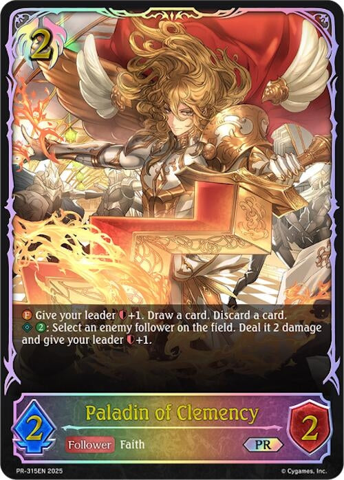 Image for Paladin of Clemency - PR-315 (PR-315EN) - Shadowverse: Evolve