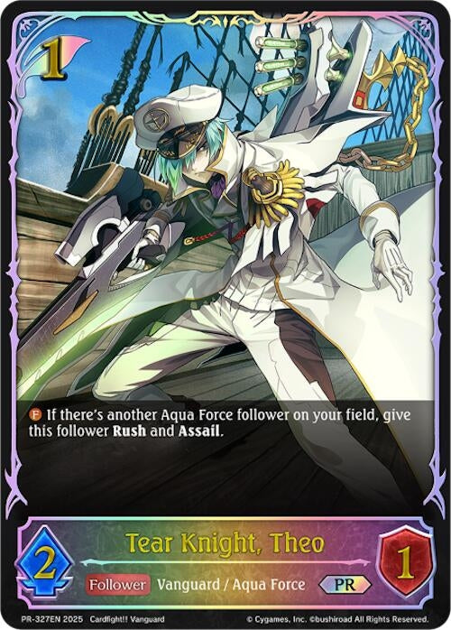 Image for Tear Knight, Theo - PR-327 (PR-327EN) - Shadowverse: Evolve