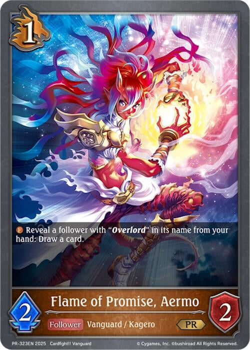 Image for Flame of Promise, Aermo - PR-323 (PR-323EN) - Shadowverse: Evolve