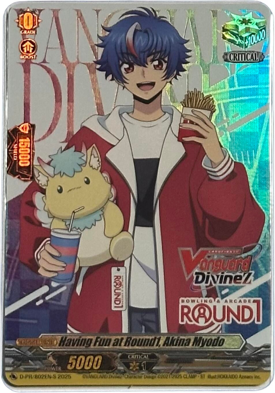 Image for Having Fun at Round1, Akina Myodo (Foil) (D-PR/802EN-S) - Cardfight Vanguard