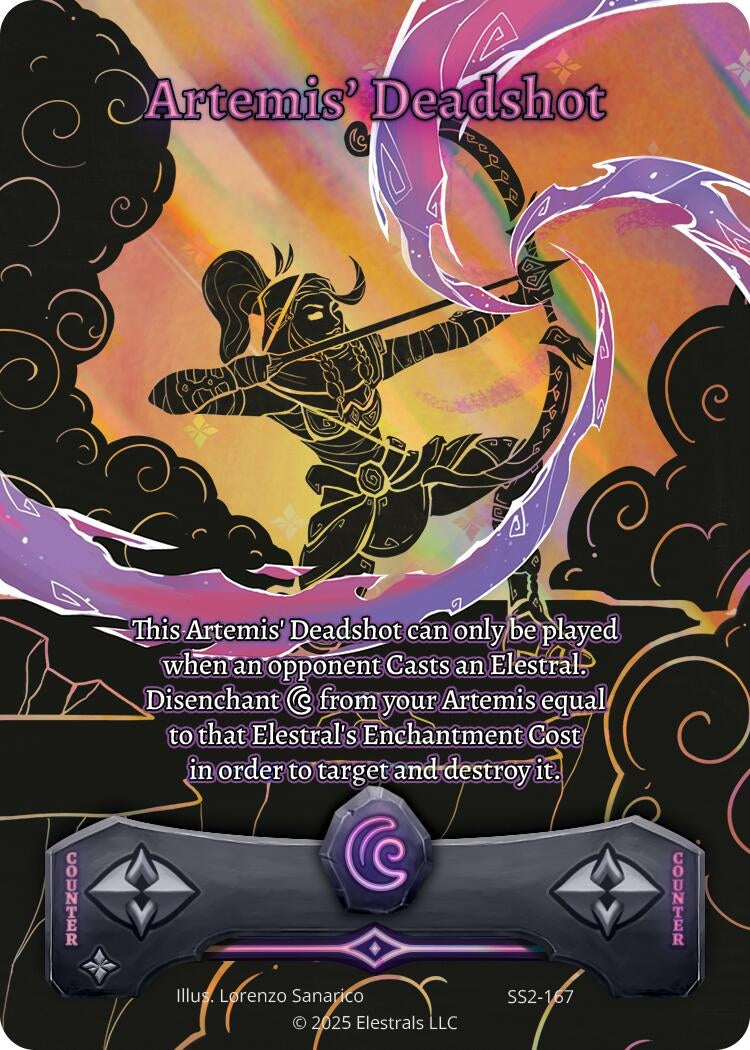 Image for Artemis' Deadshot (Full Art) (SS2-167) - Elestrals