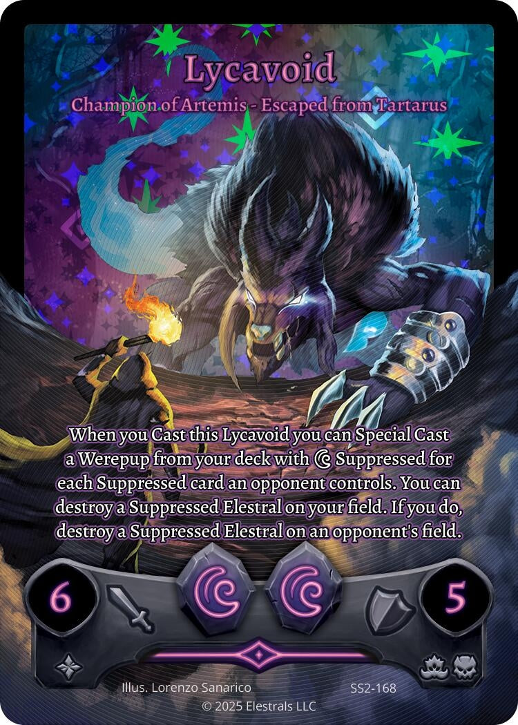 Lycavoid - Champion of Artemis - Escaped from Tartarus (Full Art) (SS2-168)