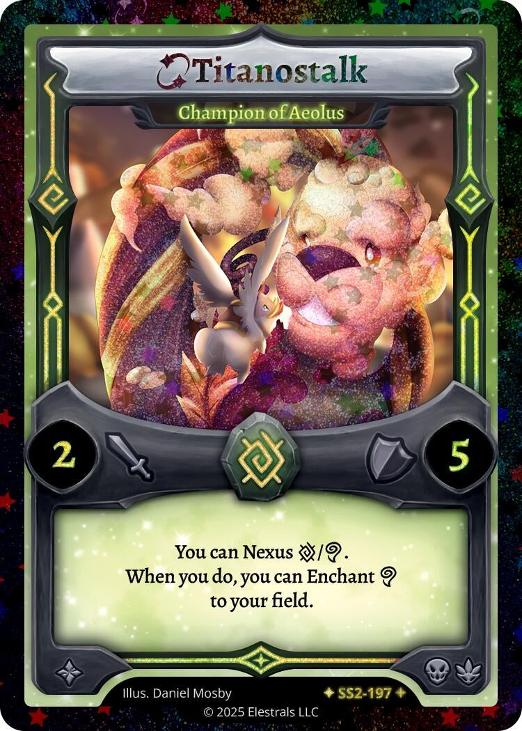 Image for Titanostalk - Champion of Aeolus (Stellar) (SS2-197) - Elestrals