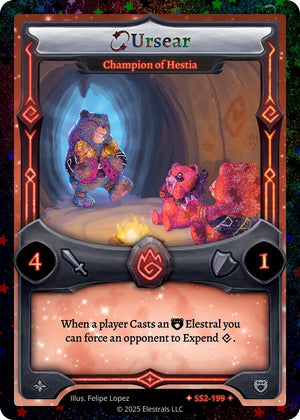 Ursear - Champion of Hestia (Stellar) (SS2-199)