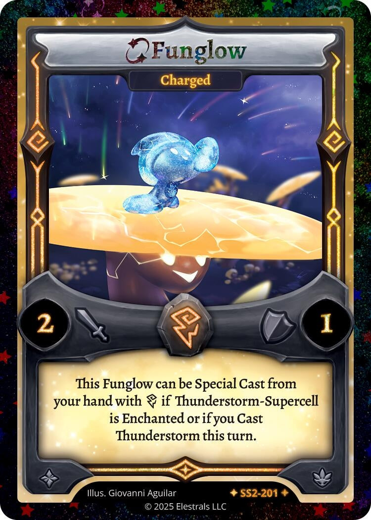 Image for Funglow - Charged (Stellar) (SS2-201) - Elestrals
