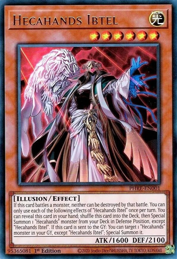 Image for Hecahands Ibtel (PHRE-EN001) - YuGiOh