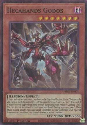 Hecahands Godos (Super Rare) (PHRE-EN003)