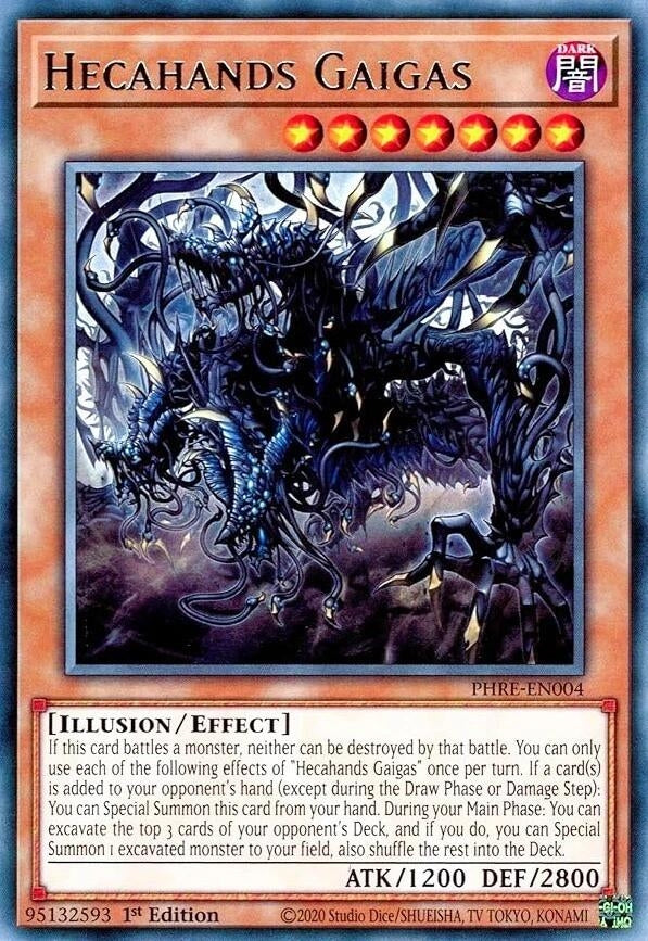 Image for Hecahands Gaigas (PHRE-EN004) - YuGiOh