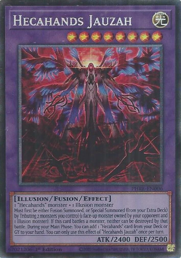 Image for Hecahands Jauzah (CR) (PHRE-EN006) - YuGiOh