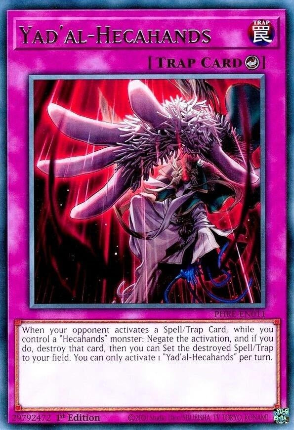 Image for Yad'al-Hecahands (PHRE-EN011) - YuGiOh