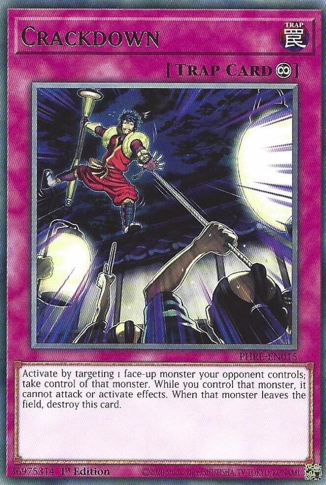 Image for Crackdown (PHRE-EN015) - YuGiOh