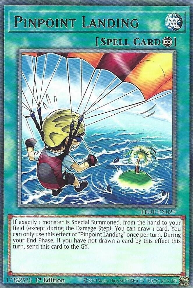 Image for Pinpoint Landing (PHRE-EN029) - YuGiOh