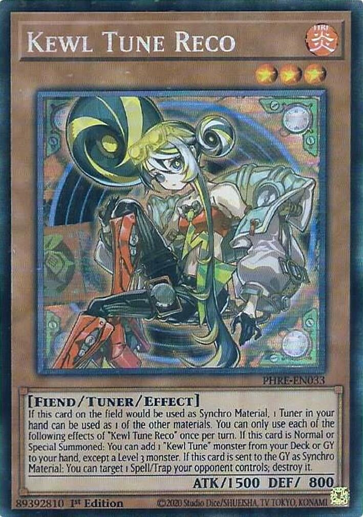 Image for Kewl Tune Reco (CR) (PHRE-EN033) - YuGiOh
