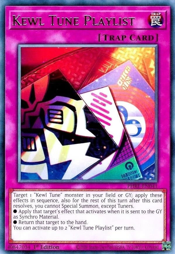 Image for Kewl Tune Playlist (PHRE-EN041) - YuGiOh