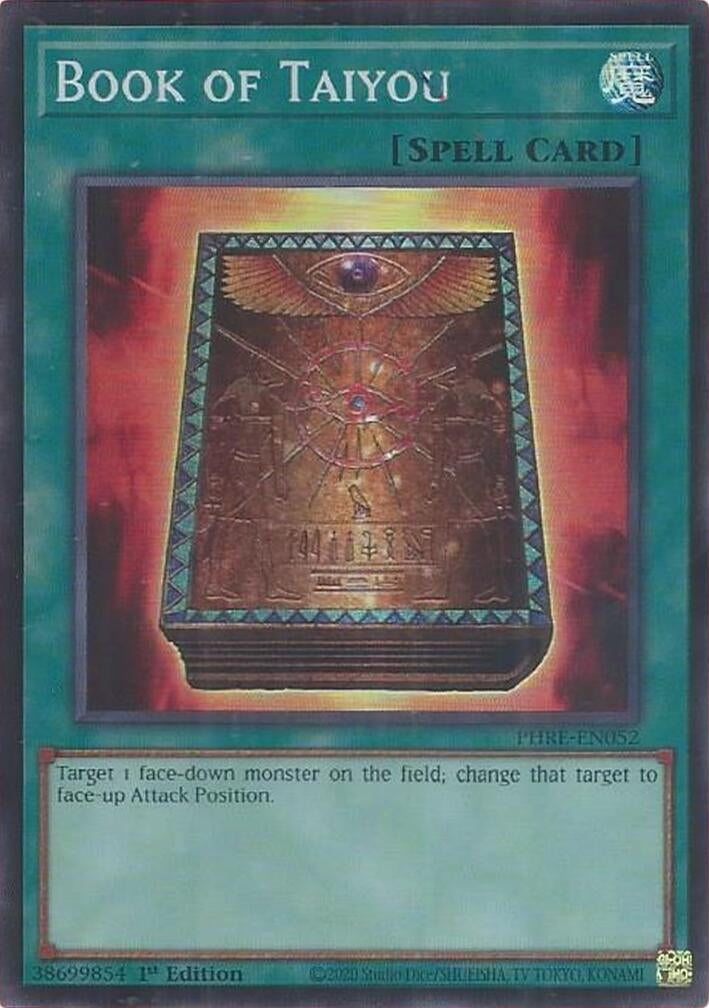 Image for Book of Taiyou (Super Rare) (PHRE-EN052) - YuGiOh