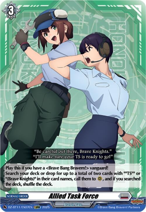 Image for Allied Task Force (DZ-BT11/EX07EN) - Cardfight Vanguard