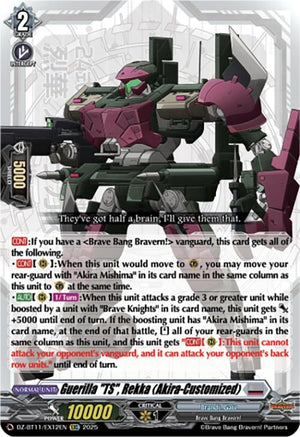 Guerilla "TS", Rekka (Akira-Customized) (DZ-BT11/EX12EN)