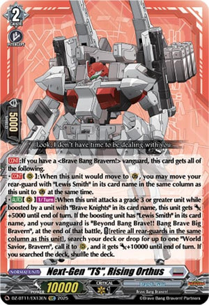 Next-Gen "TS", Rising Orthus (DZ-BT11/EX13EN)