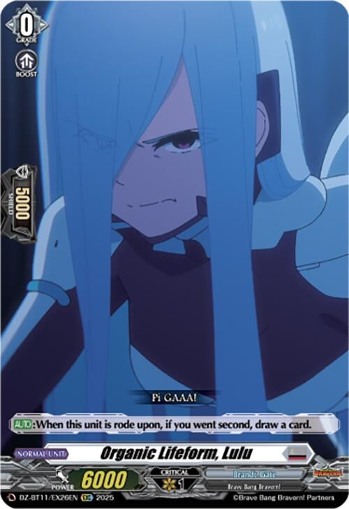 Image for Organic Lifeform, Lulu (DZ-BT11/EX26EN) - Cardfight Vanguard