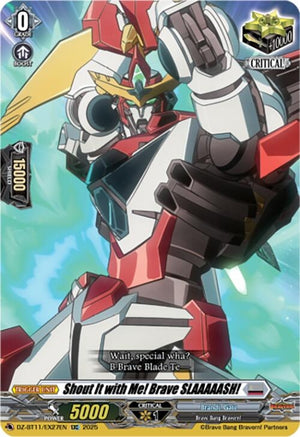 Shout It with Me! Brave SLAAAAASH! (DZ-BT11/EX27EN)