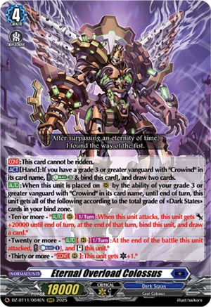 Eternal Overload Colossus (DZ-BT11/004EN)