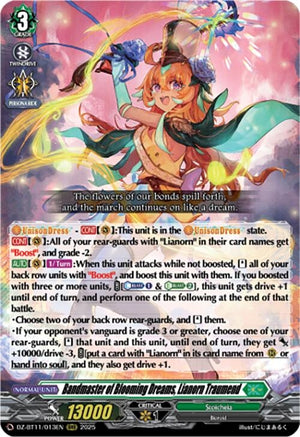 Bandmaster of Blooming Dreams, Lianorn Traumend (DZ-BT11/013EN)