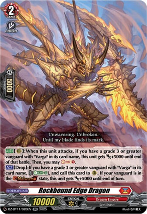 Rockbound Edge Dragon (DZ-BT11/020EN)