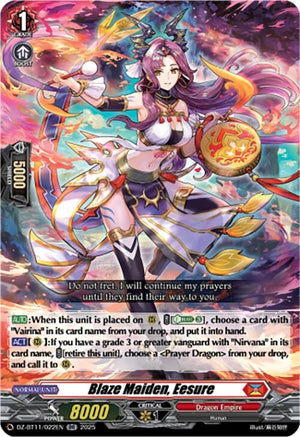 Blaze Maiden, Eesure (DZ-BT11/022EN)