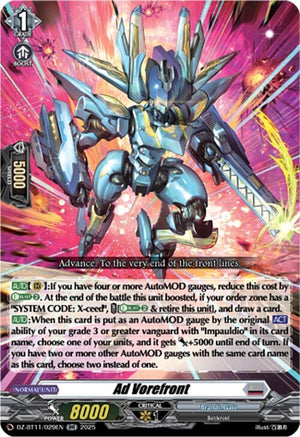 Ad Vorefront (DZ-BT11/029EN)