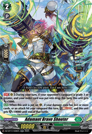 Adamant Brave Shooter (DZ-BT11/036EN)