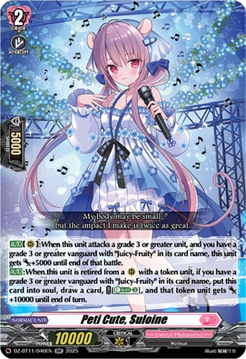 Image for Peti Cute, Suloine (DZ-BT11/040EN) - Cardfight Vanguard